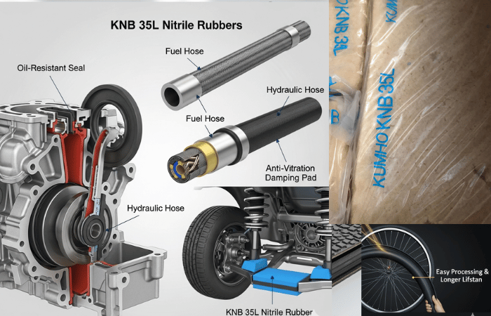 Khám phá cao su nitrile Kumho KNB 35L: Lựa chọn hàng đầu cho sản phẩm chịu dầu